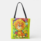 Tote Bag imprimé de lion (Dos)