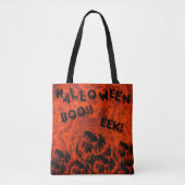 Tote Bag Imprimer Citrouille Halloween (Devant)