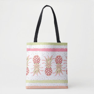Tote Bag Imprimer en toute transparence de l'été de l'anana