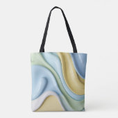 Tote bag in stylish abstract graphic (Achterkant)