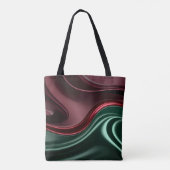 Tote bag in stylish abstract graphic (Achterkant)