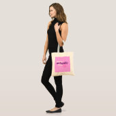 Tote Bag Inarrêtable, Dans mon époque imparable, Preppy, ro (Devant (modèle))
