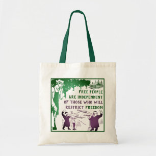 Tote Bag indépendance politique fourre-tout