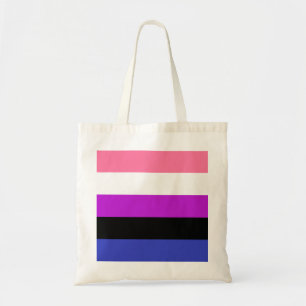 Tote Bag Indicateur de la fierté du fluide genderfluide