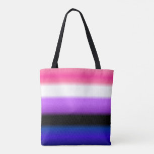Tote Bag Indicateur Gradient Gradient Pride : Horizontal