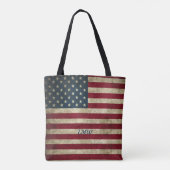 Tote Bag Indicateur Vintage Monogramme (Dos)