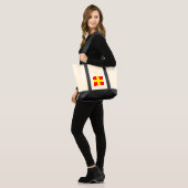 Tote Bag Indicateurs alphabétiques internationaux R (Devant (modèle))