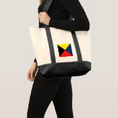 Tote Bag Indicateurs alphabétiques internationaux Z (Devant (produit))