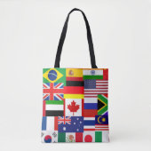 Tote Bag Indicateurs mondiaux (Devant)
