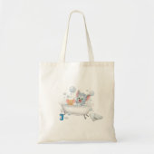 Tote Bag Infant Tom and Jerry Taking a Bath (Devant)