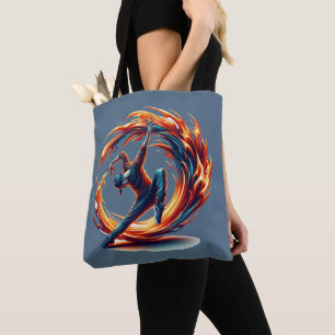 Tote Bag Inferno Spin - Stimuler l'esprit de Breakdance