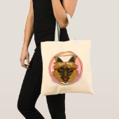 Tote Bag Infirmière à chat (Devant (produit))