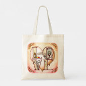 Tote Bag Infirmière Amour (Dos)