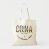 Tote Bag Infirmière anesthésiste certifiée CRNA personnalis (Devant)