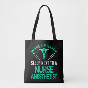 Tote Bag Infirmière Anesthetist RN Infirmière inscrite Ca