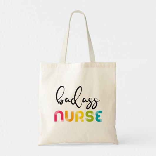 Tote Bag Infirmière Badass (Dos)