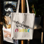 Tote Bag Infirmière Badass<br><div class="desc">Un design lumineux et élégant pour tous les infirmières et soignants de basse qualité!</div>
