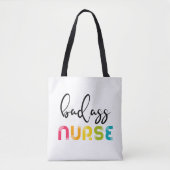 Tote Bag Infirmière Badass (Devant)