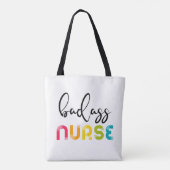 Tote Bag Infirmière Badass (Dos)
