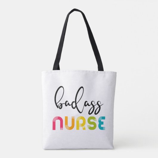 Tote Bag Infirmière Badass (Dos)