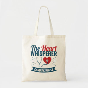 Tote Bag Infirmière cardiaque le murmure du cœur