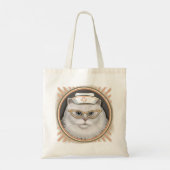 Tote Bag Infirmière Chat Persan (Dos)