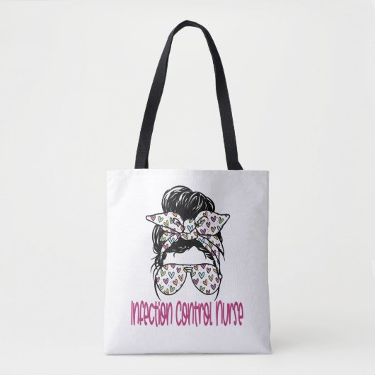 Tote Bag Infirmière de contrôle de l'infection Cadeau (Devant)