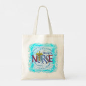 Tote Bag Infirmière de la Midwoman Motto (Dos)