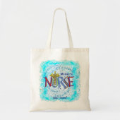 Tote Bag Infirmière de la Midwoman Motto (Devant)