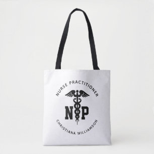 Tote Bag Infirmière de NP personnalisée Praticien Diplôme C