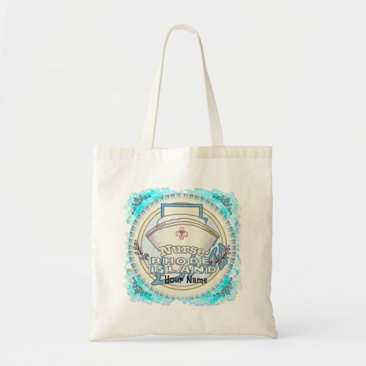 Tote Bag Infirmière de Rhode Island (Devant)