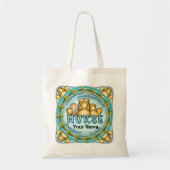 Tote Bag Infirmière devise arc-en-ciel (Devant)