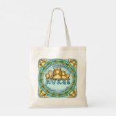Tote Bag infirmière devise arc-en-ciel (Dos)