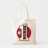 Tote Bag Infirmière du numéro 1 (Devant)
