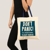 Tote Bag Infirmière en vol (Devant (produit))