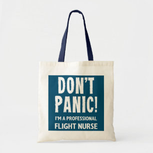 Tote Bag Infirmière en vol