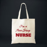 Tote Bag Infirmière fourre-tout "direct "<br><div class="desc">" Je suis une infirmière directe" dans les lettres rouges de conception sur l'avant de fourre-tout 
Perfectionnez pour chaque infirmière 
Grande idée de cadeau aussi !
Personnalisez si vous souhaitez</div>