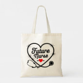 Tote Bag Infirmière future (Dos)