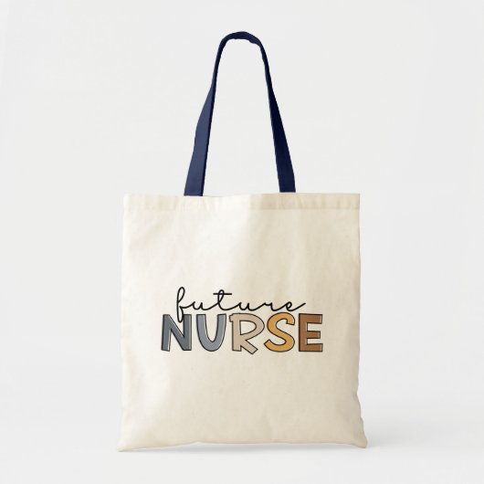Tote Bag Infirmière future | Cadeau étudiant de l'école de  (Devant)