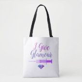 Tote Bag Infirmière glamour (Devant)