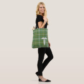 Tote Bag Infirmière Green Plaid Caduceus Médicale (Sur le modèle)