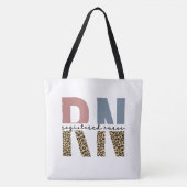 Tote Bag Infirmière inscrite de la RN Cheetah Imprimer Infi (Devant)