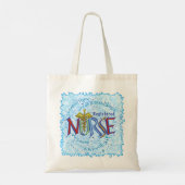 Tote Bag Infirmière inscrite Motto (Dos)