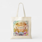 Tote Bag Infirmière Lotus (Dos)