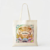 Tote Bag Infirmière Lotus (Devant)