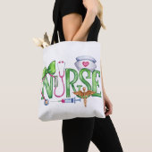 Tote Bag Infirmière, Médicale (De près)