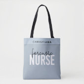 Tote Bag Infirmière médico-légale | Cadeaux de soins infirm (Devant)