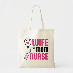 Tote Bag Infirmière mère