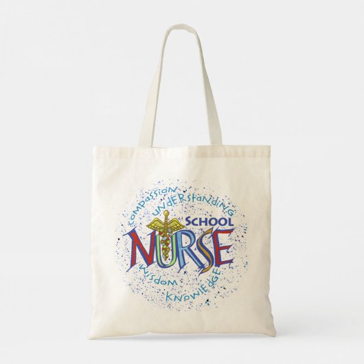 Tote Bag Infirmière Motto (Dos)