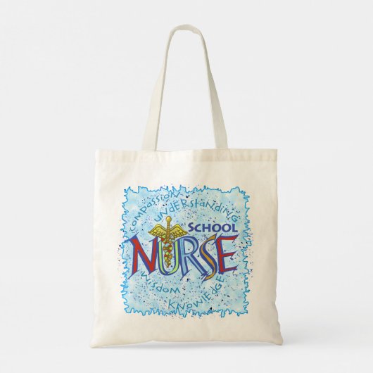 Tote Bag Infirmière Motto (Dos)
